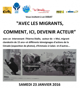 Conférence migrants